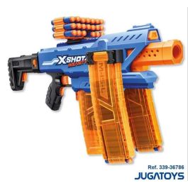 Pistola x-shot insanity clip motorizada con 3 cargadores y 72 dardos 80 x 40 cm Pistola x-shot insanity clip motorizada con 3 cargadores y 72 dardos 80 x 40 cm