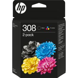 HP Tinta Pack Negro + Tricolor para Envy Series 6110, 6120, 6130, 6520, 6530 - Nº 308 Precio: 31.50000018. SKU: B15L74ALYW