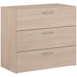 Cómoda - EASY LIFE - 3 cajones - Roble - 78,2 x 69,3 x 40,8 - PARISOT Precio: 137.9763. SKU: B1FX82WHHH