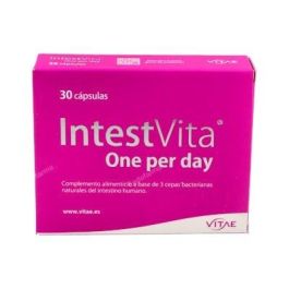 VITAE Intestvita One X Day 30 Cápsulas - Regenerador Flora Intestinal con 3 Cepas Bacterianas Precio: 21.5000005. SKU: B1CBXMRKB4