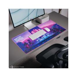 Cinereplicas Alfombrilla de Escritorio XL Kpop Demon Hunters Takedown Huntr/X, 80x35 cm, Diseño Oficial Neopreno