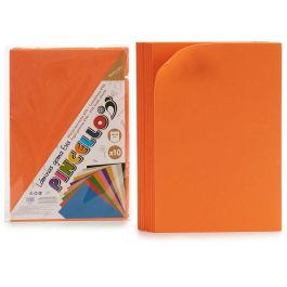 10 Láminas Goma Eva Naranja 20x30 cm - Pincello (24 Unidades) Precio: 20.50000029. SKU: S3600192