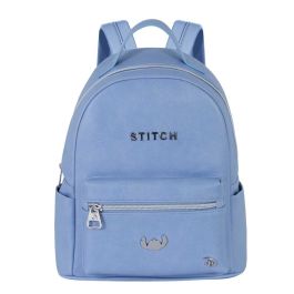 Disney Lilo y Stitch Heady Steel Mochila Urbana Azul 8 Litros para Uso Diario con Bolsillo Frontal, Laterales y Forro Organizador Disney Lilo y Stitch Heady Steel Mochila Urbana Azul 8 Litros para Uso Diario con Bolsillo Frontal, Laterales y Forro Organizador