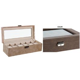 Joyero Tradicional DKD Home Decor Marron Oscuro Beige 10 x 8 x 30 cm Precio: 17.99000049. SKU: B1F25ZG9GH