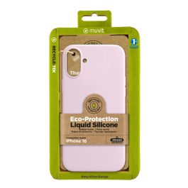 Muvit Funda Liquid Silicone para Apple, Reciclada y Ecológica, Protección Antideslizante y Anti-huellas Precio: 23.50000048. SKU: B1K42T9EF8