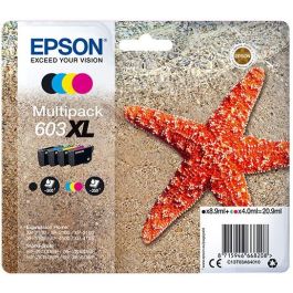 Epson Tinta 603XL Bk - C - M - Y para Impresoras Xp-2100, 3100, 4100, Wf-2830Dwf, 2850Dwf - Cuatricolor Precio: 84.89000025. SKU: S8405193