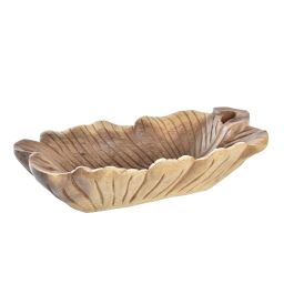 Centro Mesa Tropical DKD Home Decor Marron 18 x 9 x 33 cm