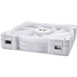 THERMALTAKE SWAFAN EX12 ARGB Sync (Blanco) - Ventilador de 120 mm para carcasa de PC