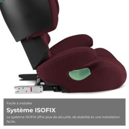 CYBEX CYB4063846375219 Silla de Coche Solution X i-Fix Rumba Red, 3-12 Años