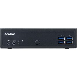 Shuttle DL30N Mini PC Barebone, Intel N100, DDR5-SDRAM, 65W, Negro