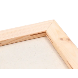 Liderpapel Lienzo Grapado Trasero Algodón 100% Libre Ácido 280 g/m² 20x20 cm