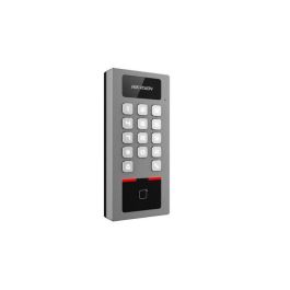 Hikvision Terminal Control de Accesos WiFi Tarjetas Mifare DESFire PIN Videoportero SIP IK09 IP65 Gestión Seguridad