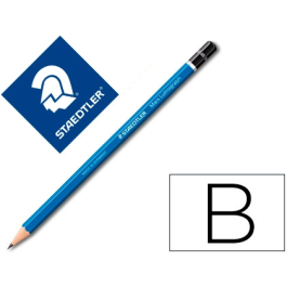 Staedtler Lápices de Grafito Mars Lumograph 100 B Unidad, Alta Resistencia a la Rotura, Madera Sostenible, Calidad Premium Precio: 15.49999957. SKU: B1E5HZKATG