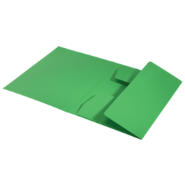Leitz 39060055 Carpeta de Cartón 3 Solapas A4 Reciclable 100% Verde