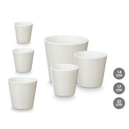 Set 3 Macetas Conica 14 17 22Cm Blanca Mate Ibergarden Set 3 Macetas Conica 14 17 22Cm Blanca Mate Ibergarden Precio: 15.49999957. SKU: B1G9M9V7BM