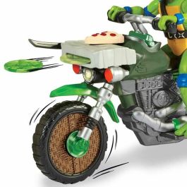 Figura tortugas ninja con vehiculo (moto sidecar o moto batalla) 33x19 cm - modelos surtidos Figura tortugas ninja con vehiculo (moto sidecar o moto batalla) 33x19 cm - modelos surtidos