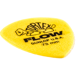 Dunlop Púas de guitarra Tortex Flow 0.73mm - Pack de 12 unidades