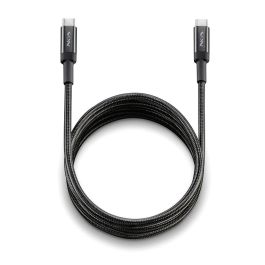 NGS KNOT65W-3 Cable USB 2.0 Tipo-C Macho a USB Tipo-C Macho, Carga Rápida Hasta 65W, 480Mbps, 3m, Negro Precio: 9.5900002. SKU: B1H5WVKXLA