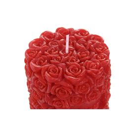 DKD Home Decor Vela Rojo 7 x 8 x 7 cm (24 Unidades)
