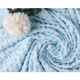 KioKids Manta Bebé Color Azul Tundosada Tacto Suave 80x110 cm Polyester +0 Meses Precio: 12.50000059. SKU: B18HJR6GHV