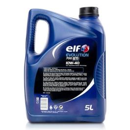 Elf ACELF700STI10W405L Aceite Semisintético Evo 700 Seti 10W40 5L para motores Gasolina y Diésel, ACEA A3/B4 API SN/CF VW RN PSA Elf ACELF700STI10W405L Aceite Semisintético Evo 700 Seti 10W40 5L para motores Gasolina y Diésel, ACEA A3/B4 API SN/CF VW RN PSA