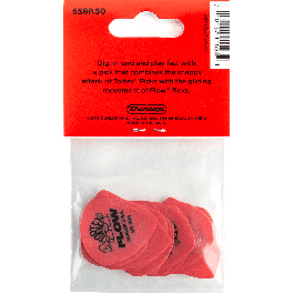 Dunlop Púas Tortex Flow 0,50Mm Pack 12 Unidades