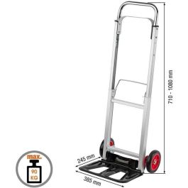 Carro plegable de aluminio 90 Kg MEISTER