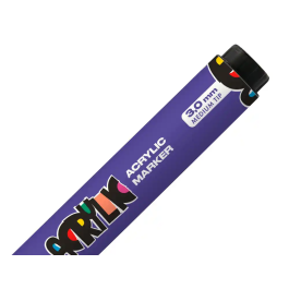 Liderpapel Rotulador Acrílico Base Agua Todo Tipo de Superficie Punta Redonda 3 mm Púrpura