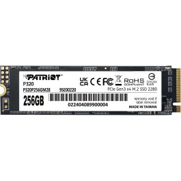 Patriot M.2 256GB P320 PCIe 3.0 2200MB/s Lectura 1200MB/s Escritura NVMe 2280 PE996 Precio: 91.50000035. SKU: B1DPS9QTT2