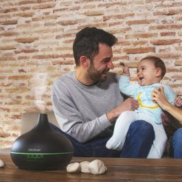 Cecotec Pure Aroma 300 Yin Humidificador Ultrasónico 0.3 L Negro, Madera 10 W