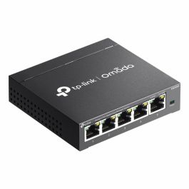 TP-LINK Omada ES205G Switch Gestionado 5 Puertos Gigabit con 4 Puertos PoE+, 65W, Integración con SDN, Sin Ventilador TP-LINK Omada ES205G Switch Gestionado 5 Puertos Gigabit con 4 Puertos PoE+, 65W, Integración con SDN, Sin Ventilador