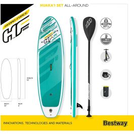 Bestway Tabla Paddle Surf Hinchable Hydro - Force Huaka?i 305x84x15 cm Azul