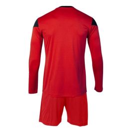 Conjunto Deportivo para Adultos Joma Sport Phoenix Gk Negro Rojo Portero