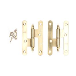 Pernio con remate pn03 izquierda 100x58mm latón satinado Precio: 5.89000049. SKU: B1ERXA4C9E
