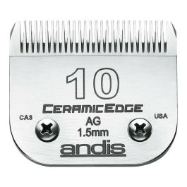 Andis Cuchilla S-10 Cerámica para Máquinas de Corte, 1.5 mm, Acero Carbonizado, Permanece Fría y Duradera Precio: 47.49999958. SKU: S6100935