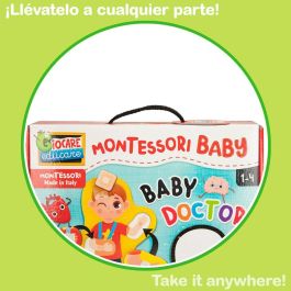 Color Baby Juego de Montessori Baby Doctor para Niños 12 Meses - 4 Años, Material Cartón