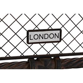 DKD Home Decor Reloj Pared Loft Gris Oscuro 5 x 42 x 93 cm