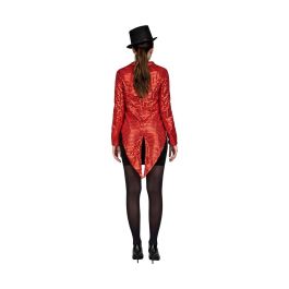 Disfraz chaqué show woman rojo talla m-l Disfraz chaqué show woman rojo talla m-l