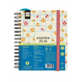 Finocam Agenda Docente Magistral Design Espiral Doble 4º Svh Flowers 2025-2026, Papel Reciclado, A5 Finocam Agenda Docente Magistral Design Espiral Doble 4º Svh Flowers 2025-2026, Papel Reciclado, A5