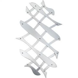 Alessi DUL03 Salvamanteles extensible en acero inoxidable 18/10
