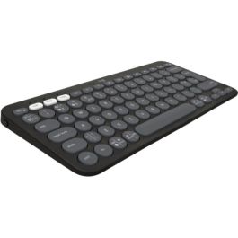 Teclado Inalámbrico Logitech 920-011843 Grafito Qwerty Español QWERTY Teclado Inalámbrico Logitech 920-011843 Grafito Qwerty Español QWERTY
