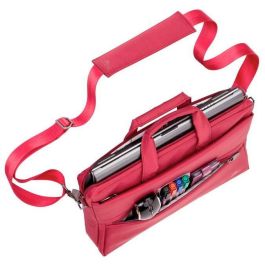 RIVACASE 8630 - Bolsa para Portátil Tiergarten 15,6" Roja