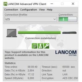 LANCOM Upgrade Advanced VPN Client para Windows 1 licencia, gestión de redes, compatible con Windows 10 y 11 Precio: 84.50000031. SKU: B1H64LFMCV