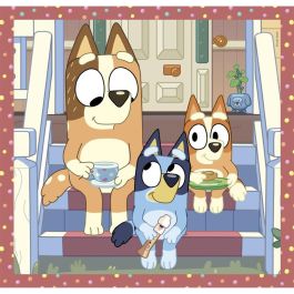 CLEMENTONI Puzzle Bluey 3x48 piezas (144 piezas en total) - 21x20,5cm