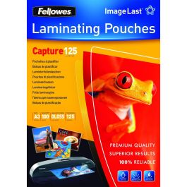 Fellowes Fundas de Plastificar 125 Micras A3 Brillo Pack 100 Ud Precio: 28.58999979. SKU: S8407185