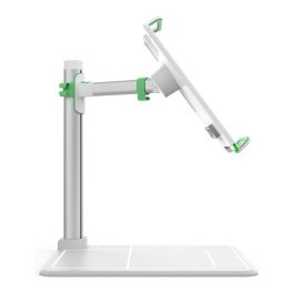 Belkin EDC001 Carro para Administración de Tabletas, Blanco, para Pantallas de 7 a 12.9 Pulgadas, Giratorio y con Gestión de Cables