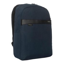 Targus Mochila GeoLite EcoSmart Essential para portátil de 15.6'' (39.62cm), Azul, Unisex, Compartimento para portátil, Resistente al agua