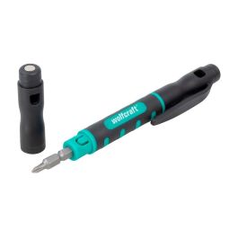 Wolfcraft Mini Atornillador de Bolsillo Tipo Bolígrafo con 4 Puntas Dobles Reversibles para Reparaciones Pequeñas Precio: 5.89000049. SKU: S7911248