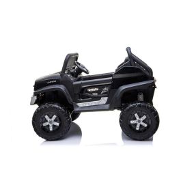 Mercedes Unimog Black Coche Eléctrico Batería 12V 128x86x84cm para Niños