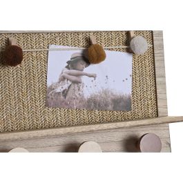 Perchero DKD Home Decor Natural Multicolor Fibra Madera MDF (45 x 6 x 24 cm) Perchero DKD Home Decor Natural Multicolor Fibra Madera MDF (45 x 6 x 24 cm)